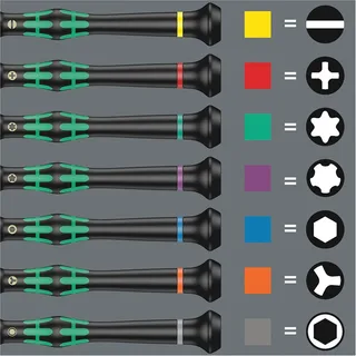 Gereedschapset - Micro Big Pack 1 van Wera, Kleurloos – productafbeelding 4 van 6