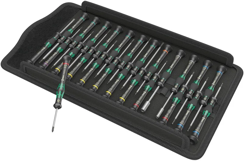 Gereedschapset - Micro Big Pack 1 van Wera, Kleurloos – productafbeelding 1 van 6