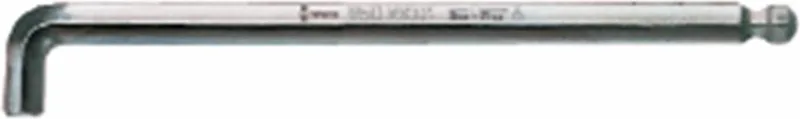 Haakse schroevendraaierset 6-kant, kort 3mm Wera de Wera, Chrome – image du produit
