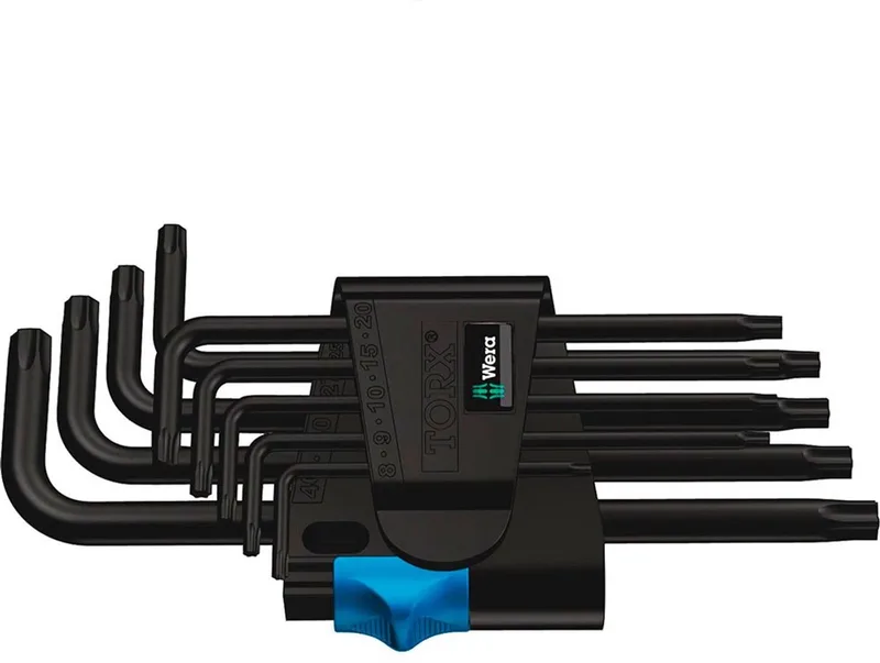 Haakse schroevendraaierset met vasthoudfunctie 9-delig Wera by Wera, Kleurloos – product image
