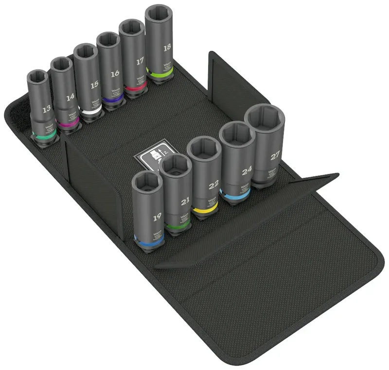 Impaktor Deep Set 1 Steckschlüsseleinsatz-Set 1/2 11teilig 05004841001 de Wera – image du produit