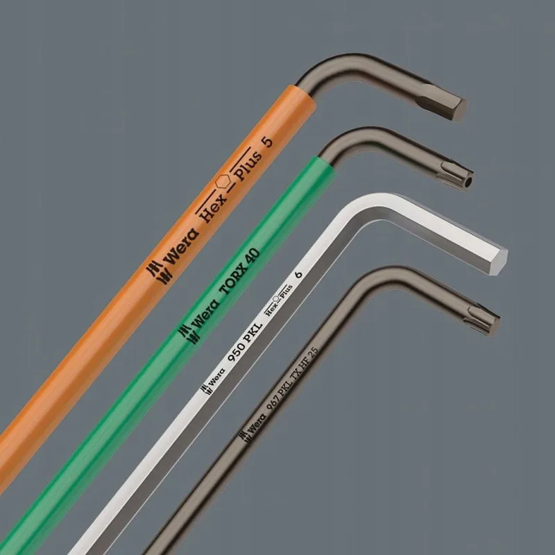 Inbussleutel 3,5 mm Chroom 66 mm van Wera – productafbeelding