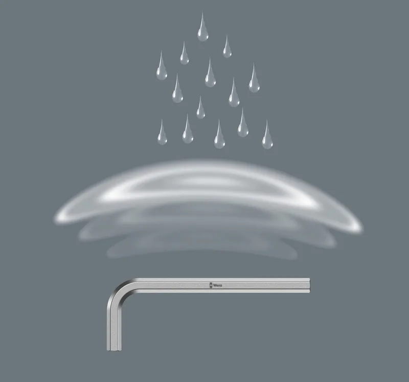 Inbussleutel Hex-Plus Lang 6.0mm Chroom by Wera – product image