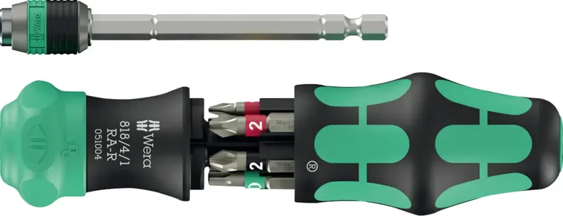 Kraftform Kompakt 20 RA-R Universeel Bitschroevendraaier met ratel van Wera – productafbeelding