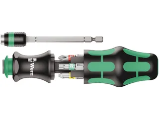 Kraftform Kompakt 20 Tool Finder 1 Werkplaats Magazijnschroevendraaier 1/4 (6.3 mm) DIN ISO 1173 van Wera, Kleurloos – productafbeelding 2 van 5