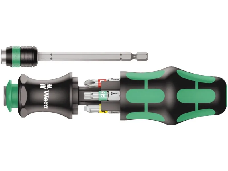 Kraftform Kompakt 20 Tool Finder 1 Werkplaats Magazijnschroevendraaier 1/4 (6.3 mm) DIN ISO 1173 van Wera, Kleurloos – productafbeelding 2 van 5