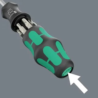 Kraftform Kompakt 27 XL SHK 1 sanitaire Tournevis avec magasin de rangement 300 mm de Wera – image du produit 3 sur 3