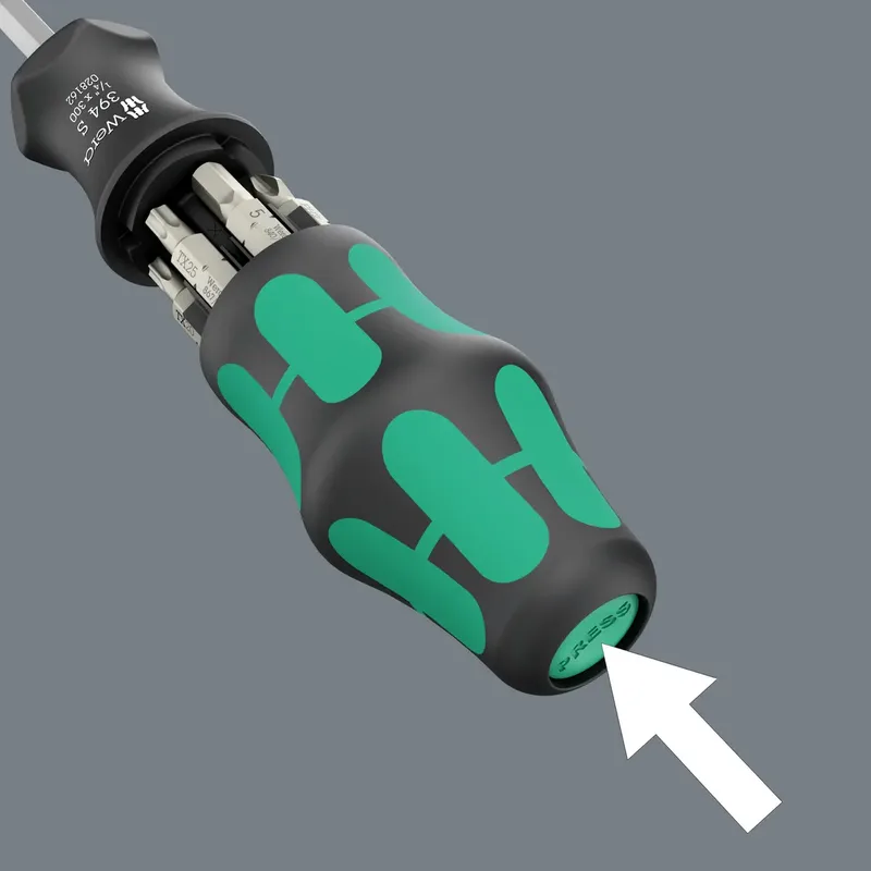 Kraftform Kompakt 27 XL SHK 1 sanitaire Tournevis avec magasin de rangement 300 mm de Wera – image du produit 3 sur 3