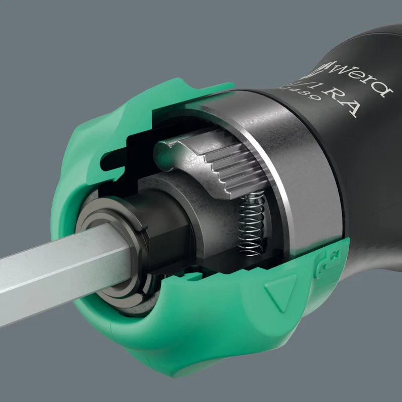Kraftform Kompakt 28 RA 1 Bitschroevendraaier 1/4 von Wera, Kleurloos – Produktbild