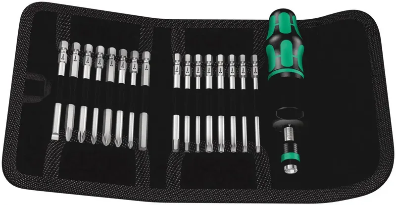 Kraftform Kompakt 60 Torque 05059293001 Werkzeugset 17teilig von Wera – Produktbild
