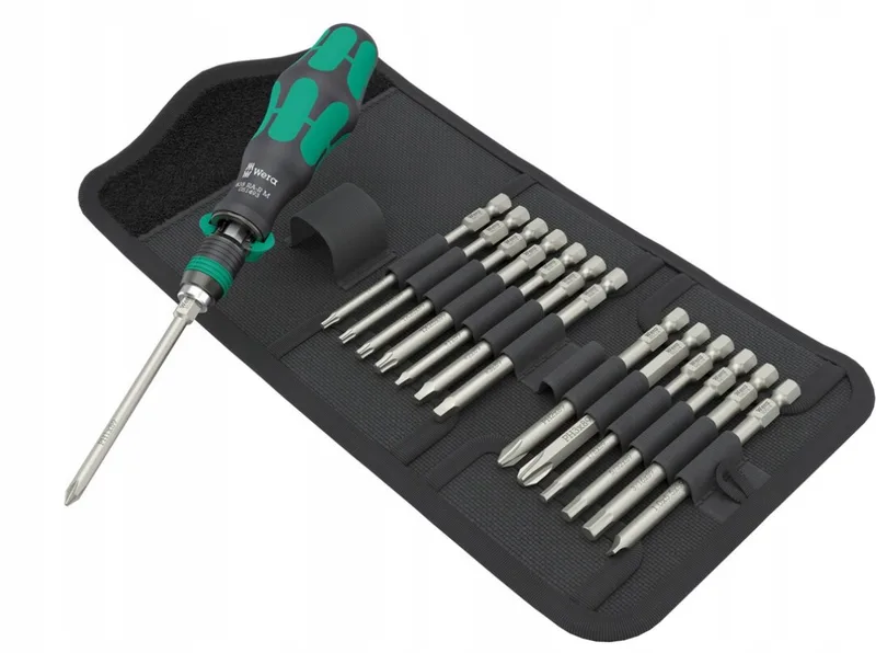 Kraftform Kompakt 838 RA-R M Imperial Set 1, 15-delig von Wera – Produktbild