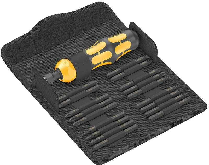 Kraftform Kompakt 900 Set 1 Bitschroevendraaier 1/4 by Wera, Kleurloos – product image