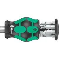 Kraftform Kompakt Stubby Magazin 5 Bit-Satz von Wera – Produktbild