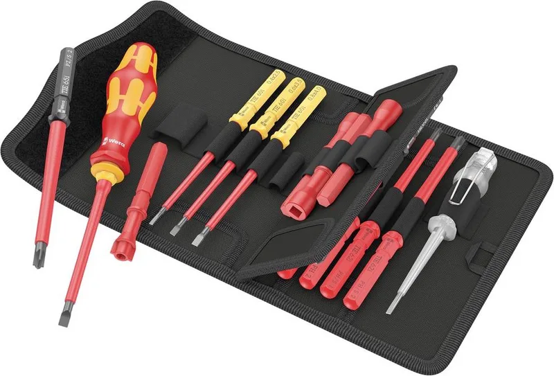 Kraftform Kompakt VDE 18 Universal 1 Wisselklingset Elektronica de Wera, Kleurloos – image du produit