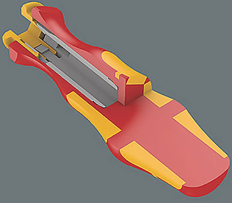 Kraftform Kompakt VDE 24 Allrounder Set 1 VDE Wechselklingen-Set Kreuzschlitz Phillips, Kreuzschlitz Pozidriv, TORX, Schlitz, Innen-Sechskant von Wera – Produktbild 2 von 2