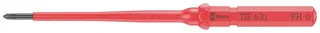 Kraftform Kompakt VDE 62 i PH 0 x 157 mm TIE pour électricien cruciforme Lame interchangeable PH 0 de Wera – image du produit 1 sur 2
