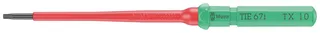 Kraftform Kompakt VDE 67 i TX 10 x 157 mm TIE Elektriker TORX Wechselklinge TX 10 de Wera – image du produit 1 sur 2