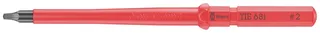 Kraftform Kompakt VDE 68 i # 2 x 157 mm TIE Elektriker Innen-Vierkant (Robertson) Wechselklinge 2 mm de Wera – image du produit 1 sur 2