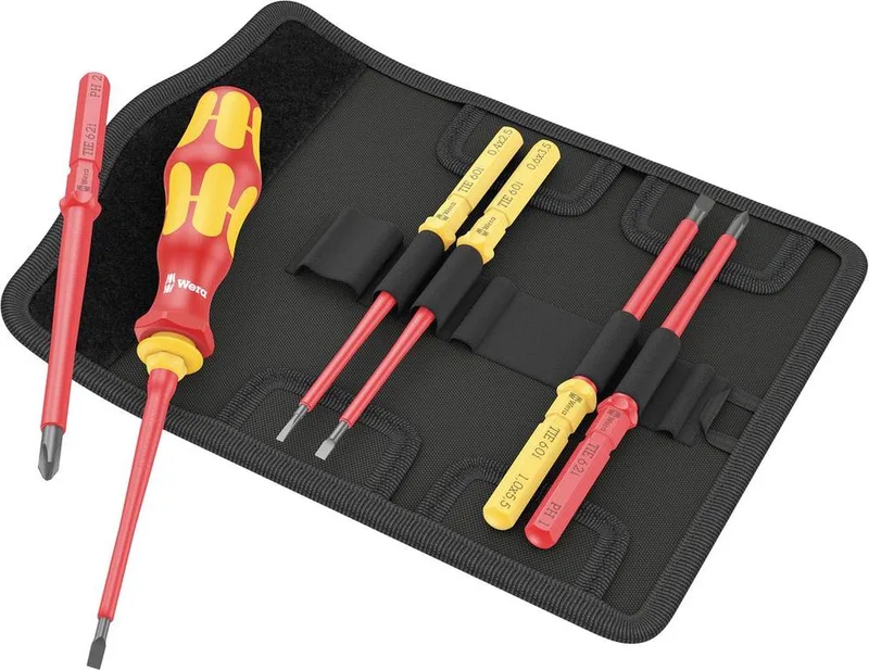 Kraftform Kompakt VDE 7 Universal 1 Wisselklingset Elektronica by Wera, Kleurloos – product image