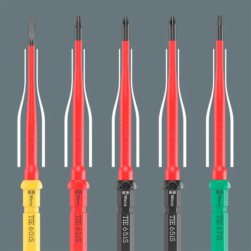 Kraftform Kompakt VDE Safe-Torque Speed Schaltschrank-Set 1 Wisselklingset VDE Kruiskop Phillips, Kruiskop Pozidri van Wera, Kleurloos – productafbeelding 3 van 6
