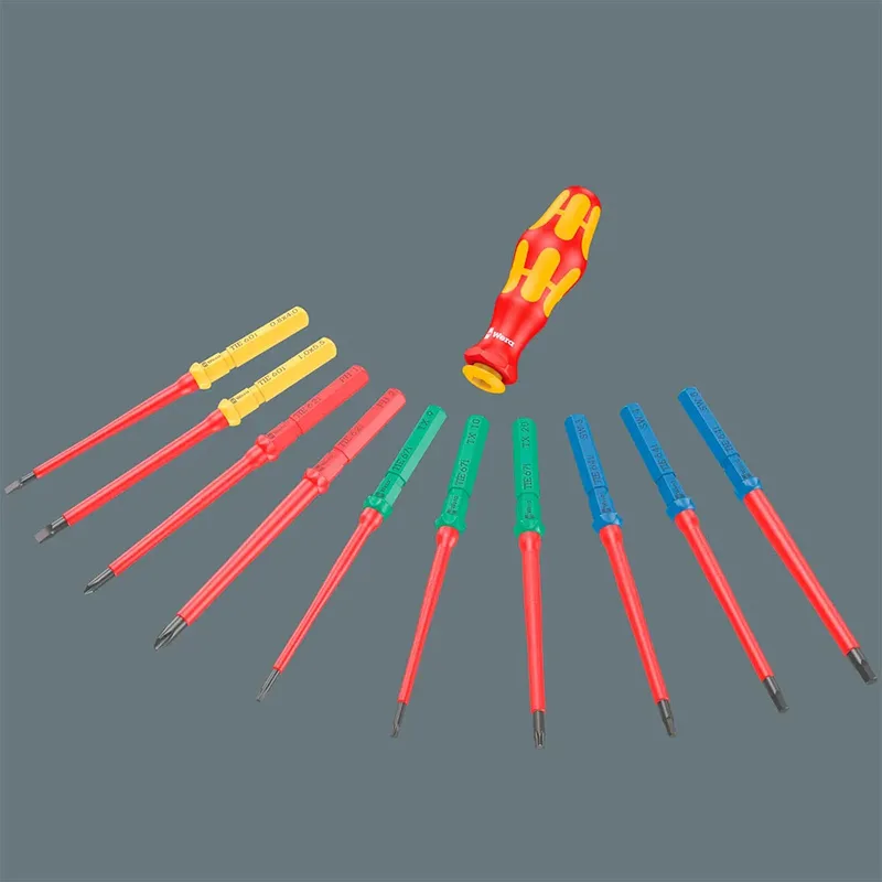 Kraftform Kompakt VDE Safe-Torque Speed Schaltschrank-Set 1 Wisselklingset VDE Kruiskop Phillips, Kruiskop Pozidri van Wera, Kleurloos – productafbeelding 2 van 6