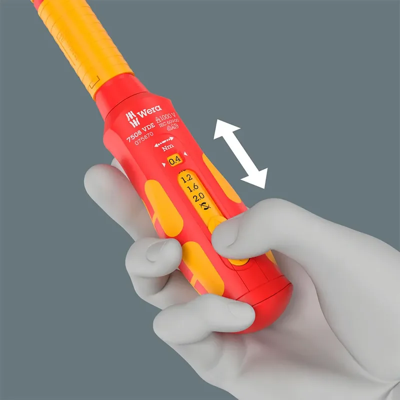 Kraftform Kompakt VDE Safe-Torque Speed Schaltschrank-Set 1 Wisselklingset VDE Kruiskop Phillips, Kruiskop Pozidri van Wera, Kleurloos – productafbeelding 4 van 6