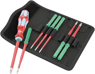 Kraftform Kompakt VDE Stainless 8 extra slim 1 pour électricien Lots de lames de rechange de Wera – image du produit 1 sur 3