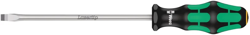 kraftform plus schroevendraaier - sleuf - 8 x 175mm van Wera, Zwart – productafbeelding