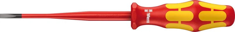 Kraftform Plus VDE - Schroevendraaier - Platkop - 1.0x5.5x125 mm by Wera, Kleurloos – product image