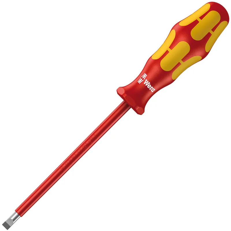 Kraftform Plus VDE - Schroevendraaier - Platkop 1,2x6,5x150 mm by Wera, Kleurloos – product image