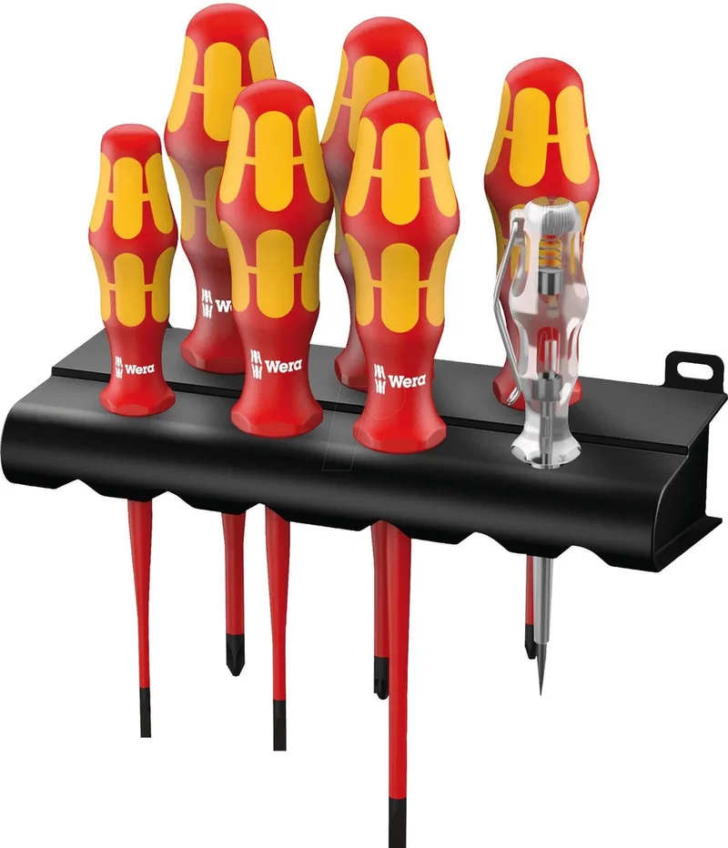 Jeu De Tournevis 160 Is/7 Kraftform Plus 7 Pièces de Wera, Kleurloos – image du produit 1 sur 6