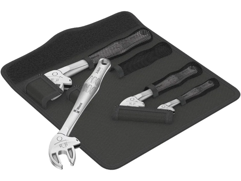 Maulschlüssel Wera 6004 Joker 4 Set 1 Selbstjustierender (Set), Selbstjustierender Maulschlüssel-Satz de Wera, Noir, Argent – image du produit 1 sur 5