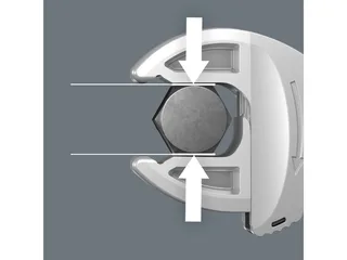 Maulschlüssel Wera 6004 Joker 4 Set 1 Selbstjustierender (Set), Selbstjustierender Maulschlüssel-Satz de Wera, Noir, Argent – image du produit 4 sur 5