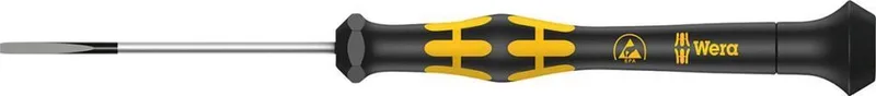 micro gleuf schroevendraaier - 0.60 x 3.5 x 80mm von Wera – Produktbild