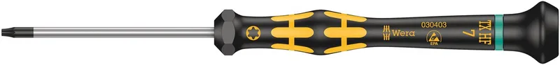 micro torx schroevendraaier - t7 x 60mm de Wera – image du produit