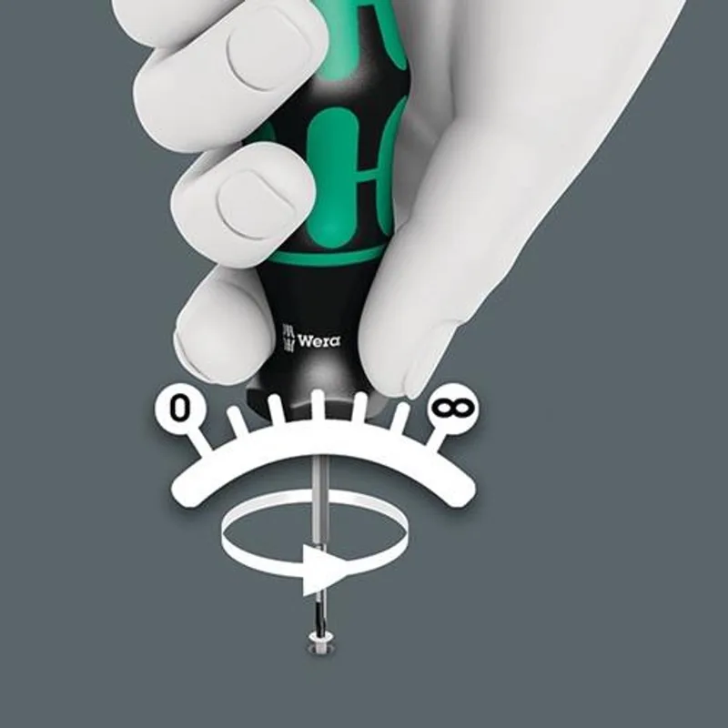 momentschroevendraaier 300 TX 8 1,2 Nm - 5027932001 de Wera, Argent – image du produit