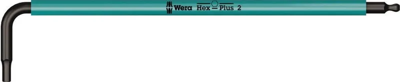 multicolour inbussleutel - 2x101mm de Wera, Multicolore – image du produit