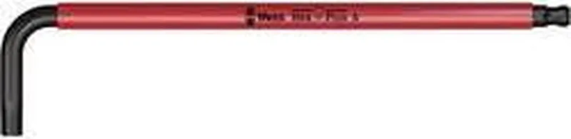 Wera 950 SPKL HF 6 pans intérieurs Clé mâle coudée 6 mm de Wera, Kleurloos – image du produit