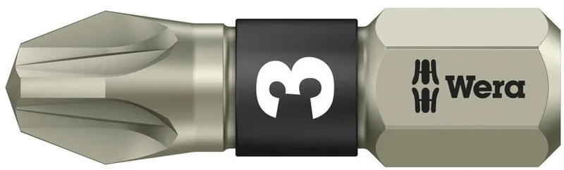 PZ3 Bit Roestvrij Staal INOX 25mm by Wera – product image