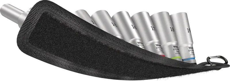 Riem B Deep 1 socket set 3/8" drive 9 pieces von Wera – Produktbild