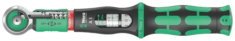 Safe-Torque A 1 05075800001 Drehmomentschlüssel mit Umschaltknarre 2 - 12 Nm by Wera – product image
