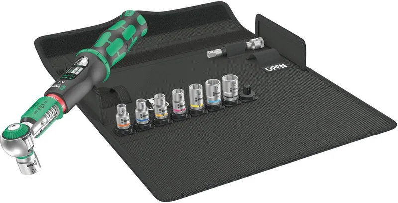 Safe-Torque A 1 05075830001 Jeu de clés dynamométriques avec cliquet réversible 2 - 12 Nm de Wera, Kleurloos – image du produit