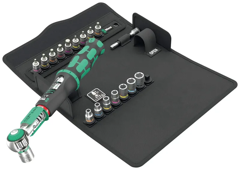 Safe-Torque A 1 SHK Set 1 05136073001 Drehmomentschlüssel-Set ausschaltend 1/4 (6.3 mm) 2 - 12 Nm von Wera – Produktbild 1 von 3