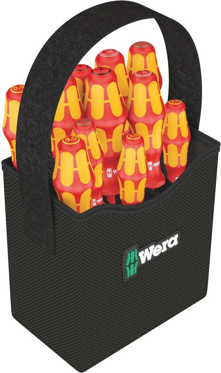 Schraub. Satz Kraftform 2go 100 VDE de Wera, Kleurloos – image du produit