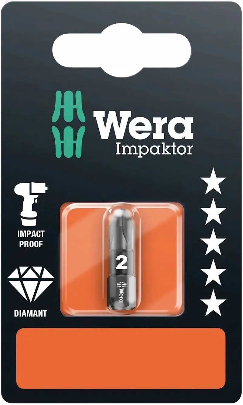 schroefbit Impaktor diamant 855/1 zb pz3 x 25mm by Wera – product image