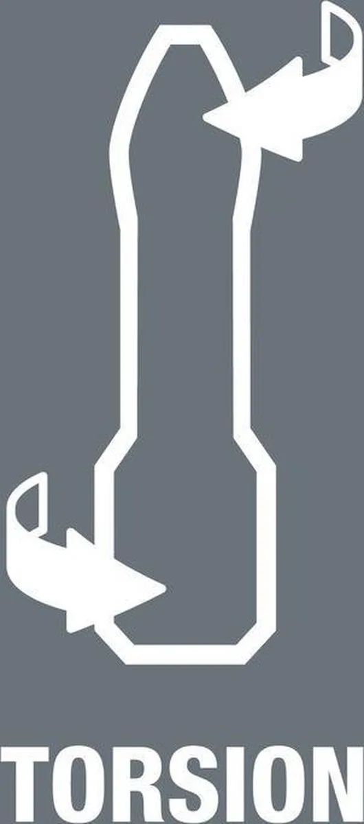 schroefbit torsion rvs 3855/1ts pz2 x 25mm de Wera – image du produit