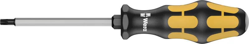 schroevendraaier met zeskant schacht en slagkap - torx - t25 x 100mm de Wera – image du produit