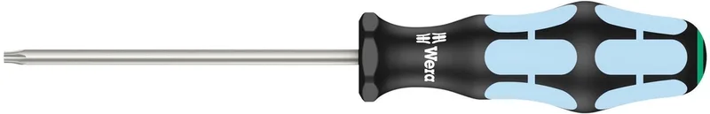 schroevendraaier - rvs - torx - t9 x 60mm van Wera, Zilver – productafbeelding