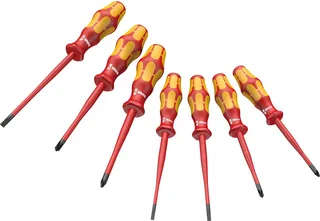 Jeu De Tournevis 160 Iss/7 Kraftform Plus 7 Pièces de Wera, Kleurloos – image du produit 1 sur 6