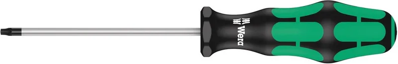 schroevendraaier TX 15x80 mm met boring - 05138261001 de Wera, Noir – image du produit